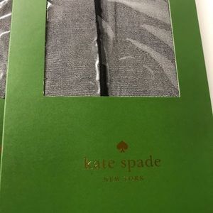 Kate spade black backseam stockings pantyhose pinup pinstripe Cuban tights NWT